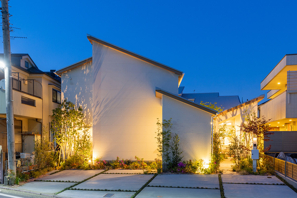 戸建分譲住宅＜旗竿地が生む新たな景色＞