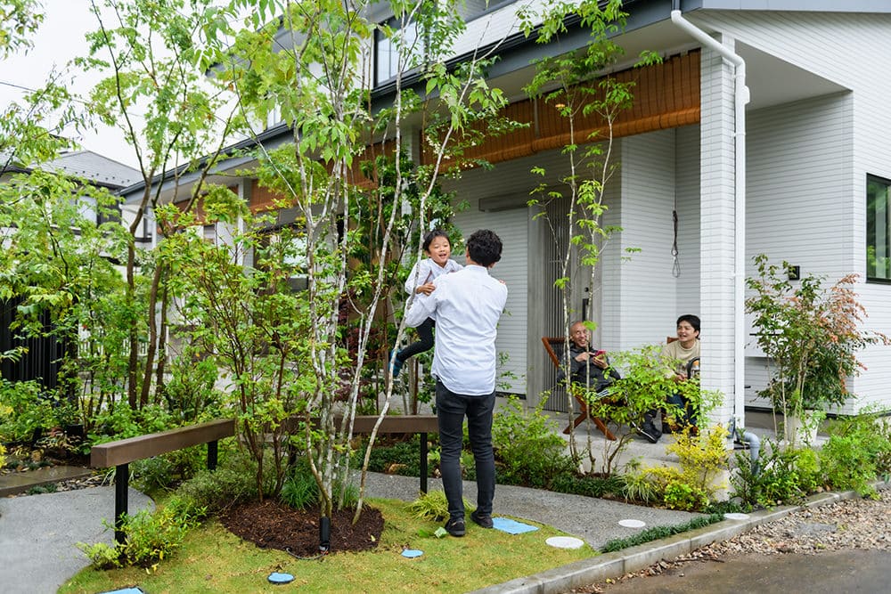 シンボルの樹木