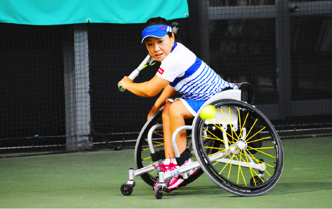 車いすテニス・堂森佳南子社員がリオパラリンピック代表に選出